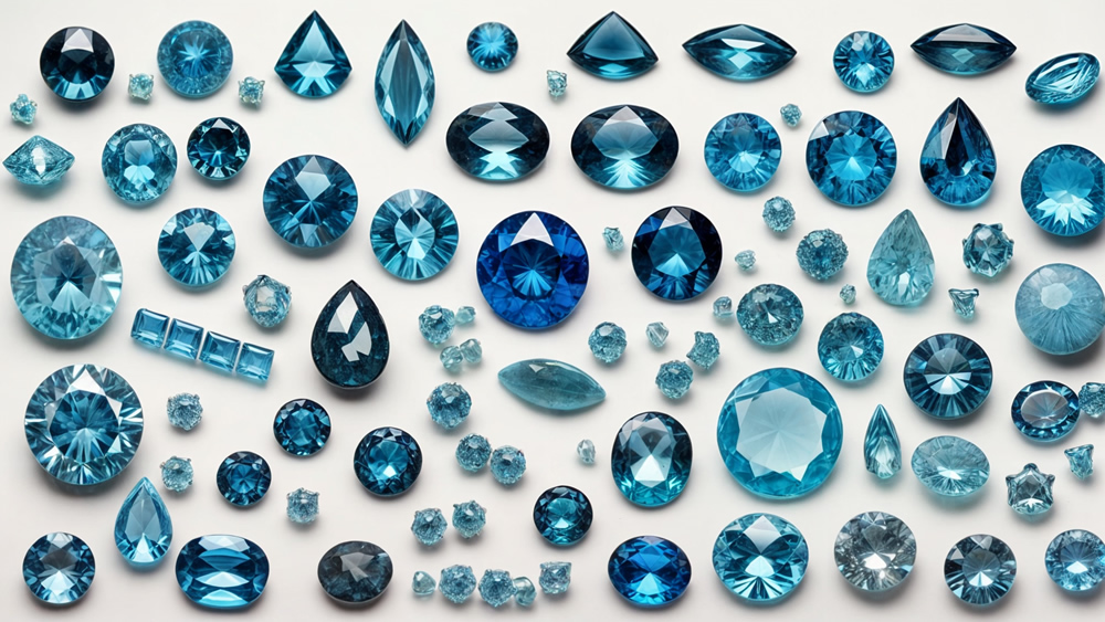 Significado del Color Azul en Gemología